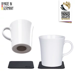 Silwy mágneses porcelán bögre, 2 db-os készlet